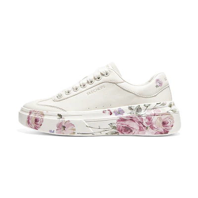 (W) Skechers Cordova Classic Painted Florals 'Natural'