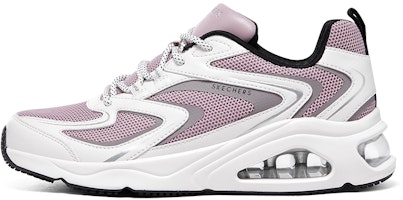 (Women) Skechers Tres-Air Uno Street Fl-Air 'White Lavender' 177424-WLV (Women) Skechers Tres-Air Uno Street Fl-Air 'White Lavender' 177424-WLV