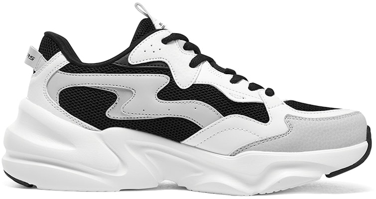 (Women) Skechers Bobs Bamina Shoes 'White Black Grey' 117366-WBK Order (Women) Skechers Bobs Bamina Shoes 'White Black Grey' 117366-WBK