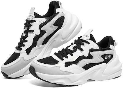 (W) スケッチャーズ BOBS バミナ 白黒灰 117366-WBK Shop (W) スケッチャーズ BOBS バミナ 白黒灰 117366-WBK