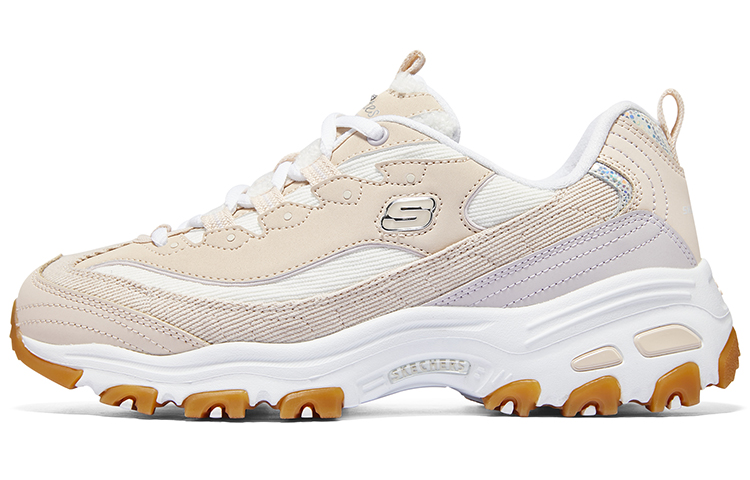 (W) Skechers DLITES 1.0 'White Beige'