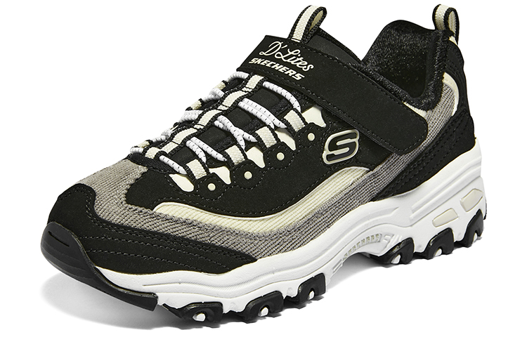 (W) Skechers D'lites 1.0 Marathon Running Shoes 'Black Grey Beige' 圖 3