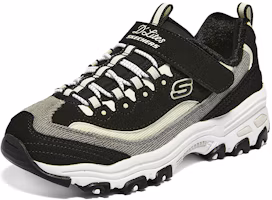 Lookbook (W) Skechers D'lites 1.0 Kasut Larian Marathon 'Hitam Kelabu Beige' 302524L-BKNT