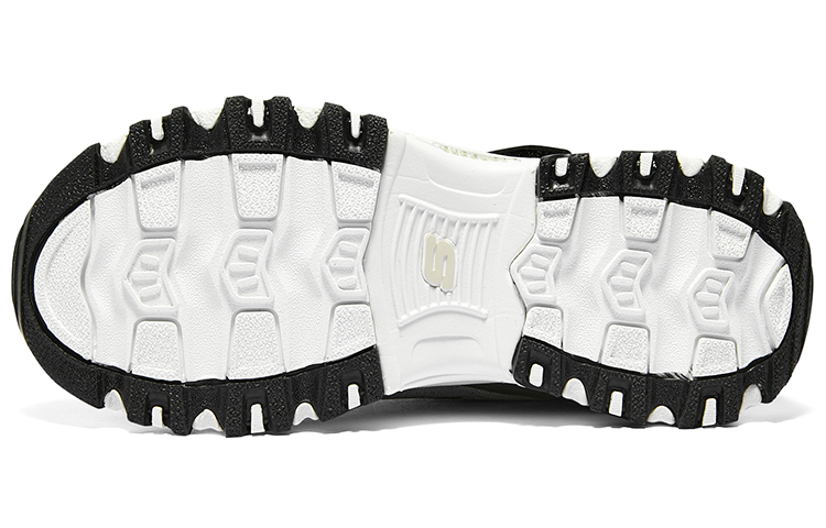 (W) Skechers D'lites 1.0 Marathon Running Shoes 'Black Grey Beige' 圖 6