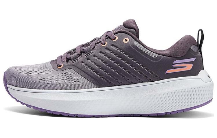 (W) Skechers Low Top 'Gray Purple'