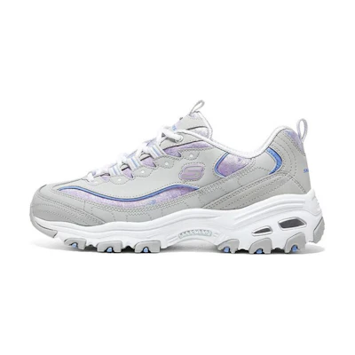 (W) Skechers Low Top 'Light Grey'