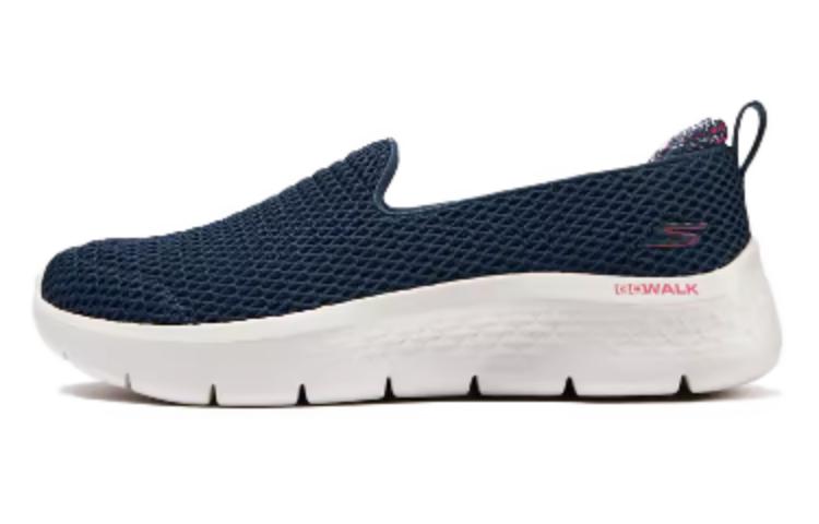 (W) Skechers Low Top 'Navy Pink'