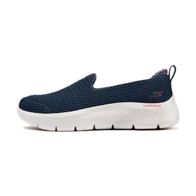 (W) Skechers Low Top 'Navy Pink'