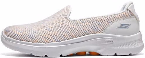 (Women) Skechers Go Walk 6 'Multicolor' 124573-WOR (Women) Skechers Go Walk 6 'Multicolor' 124573-WOR