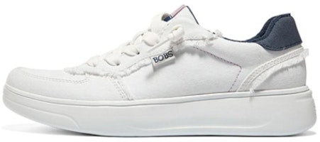(Women) Skechers BOBS Casual Sneakers 'White Navy' 114421-WMLT (Women) Skechers BOBS Casual Sneakers 'White Navy' 114421-WMLT
