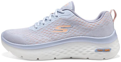 (Women) Skechers Go Walk Skechers Hyper Burst 'Blue White' 124275-BLU (Women) Skechers Go Walk Skechers Hyper Burst 'Blue White' 124275-BLU