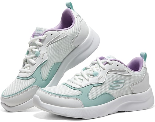 (Women) Skechers Low Top 'White Aqua' 896272-WMLT Shop (Women) Skechers Low Top 'White Aqua' 896272-WMLT
