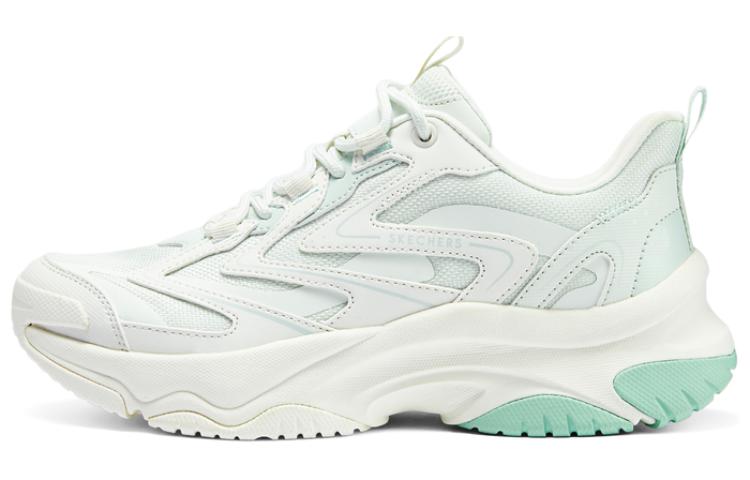 Buy Skechers 防滑耐磨 低筒 生活休閒鞋 女款 白藍色