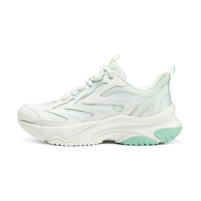 (W) Skechers Low Top 'White Blue'