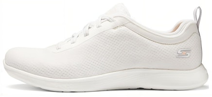 (Women) Skechers Low Top 'White Comfort' 104489-WHT (Women) Skechers Low Top 'White Comfort' 104489-WHT