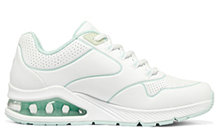 (W) Skechers Low Top 'White Green' 圖 2