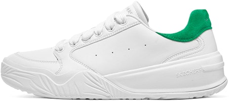 (Women) Skechers Sport Denali Shoes 'White Green' 185020-WGR (Women) Skechers Sport Denali Shoes 'White Green' 185020-WGR