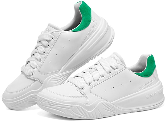 (Women) Skechers Sport Denali Shoes 'White Green' 185020-WGR Shop (Women) Skechers Sport Denali Shoes 'White Green' 185020-WGR