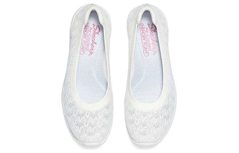 Lookbook (W) 斯凯奇低帮‘白色休闲’ 158727-WHT