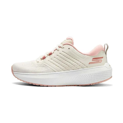 (W) Skechers Low Top 'White Pink'