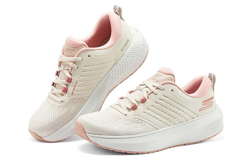 Order (W) スケッチャーズ ローカット 白ピンク 172085-OFWT