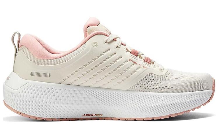 Lookbook (W) スケッチャーズ ローカット 白ピンク 172085-OFWT