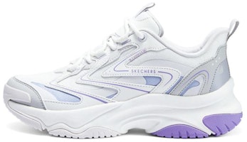(Women) Skechers Low Top 'White Purple' 177592-WPR (Women) Skechers Low Top 'White Purple' 177592-WPR