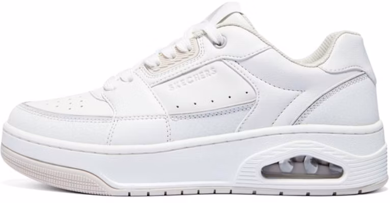 (Women) Skechers Uno Court - Courted Style Shoes 'White' 177710-WHT Buy (Women) Skechers Uno Court - Courted Style Shoes 'White' 177710-WHT
