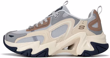 (Women) Skechers Sport Stamina V3 Shoes 'Beige Grey Brown' 896260-NTGY (Women) Skechers Sport Stamina V3 Shoes 'Beige Grey Brown' 896260-NTGY