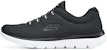 (W) Skechers Kasut Rendah Santai 'Hitam Putih' 12985-BKW