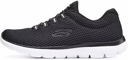 (Women) Skechers Low Top Lifestyle Casual 'Black White' 12985-BKW (Women) Skechers Low Top Lifestyle Casual 'Black White' 12985-BKW