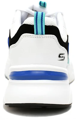 (Women) Skechers Low Top Retro Sneakers 'White Black Blue' 117042-WBTQ Shop (Women) Skechers Low Top Retro Sneakers 'White Black Blue' 117042-WBTQ
