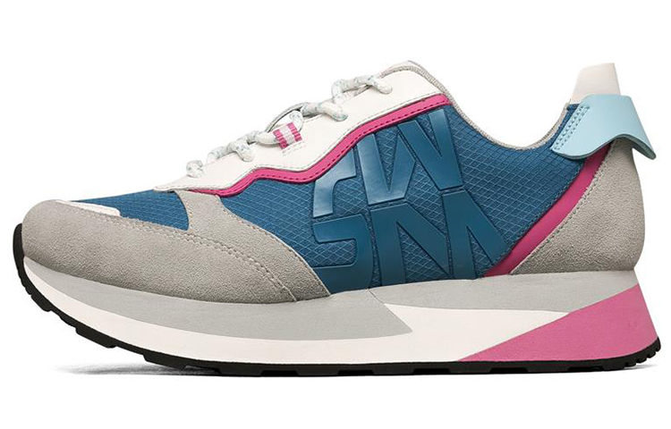 (Women) Skechers Low-Top Grey/Blue 155492-GYMT