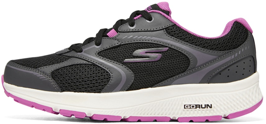 (W) Skechers Go Run Konsisten 'Hitam Ungu' 128280-BKPR Buy (W) Skechers Go Run Konsisten 'Hitam Ungu' 128280-BKPR