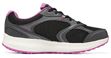 Order (W) Skechers Go Run Consistent 'Hitam Ungu' wanita pria terbaru 2023. 128280-BKPR