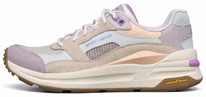 (Women) Skechers Global Jogger 'White Purple' 896007-WMLT (Women) Skechers Global Jogger 'White Purple' 896007-WMLT