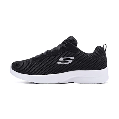 (W) Skechers Low-Top 'Black'