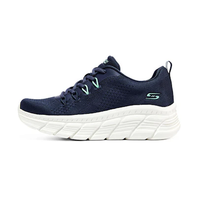 (W) Skechers Bobs B Flex Hi 'Navy'