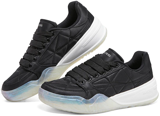 (W) Skechers Denali Subtle Spark 'Hitam' 185021-BKW Shop (W) Skechers Denali Subtle Spark 'Hitam' 185021-BKW