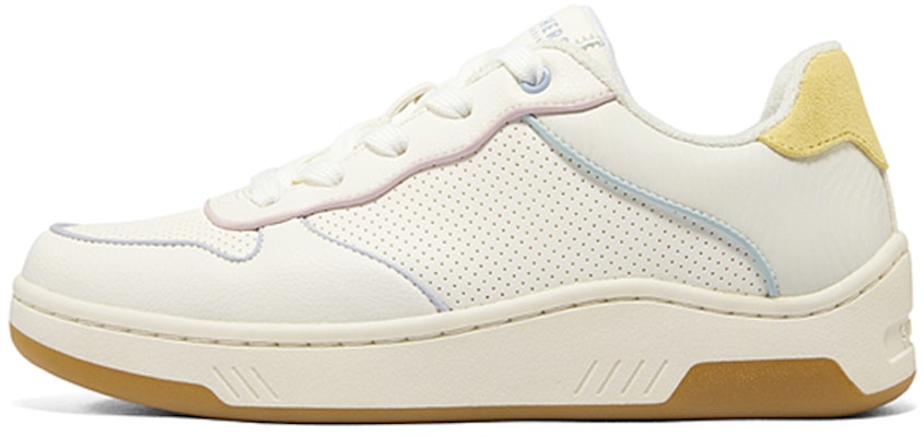 (Women) Skechers Upbeats 'White Yellow Blue' 155606-WMLT Buy (Women) Skechers Upbeats 'White Yellow Blue' 155606-WMLT