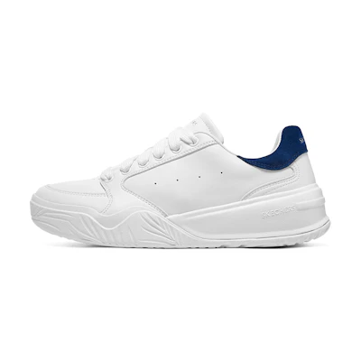 (W) Skechers Sport Denali Shoes 'White Navy'