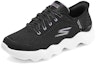 Lookbook (W) Skechers GO WALK Urut Fit 'Hitam Lavender' 124916-BKLV