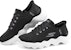 (W) Skechers GO WALK Urut Fit 'Hitam Lavender' 124916-BKLV