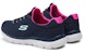 (W) Skechers Summits Louvin 'Navy Pink' 12980-NVHP