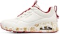 (W) Skechers 2023 Tahun Arnab Uno Kasut Sukan 'Putih Merah Emas' 896164-NTRD