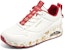 (W) Skechers 2023 Tahun Arnab Uno Kasut Sukan 'Putih Merah Emas' 896164-NTRD