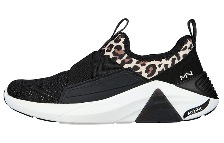 (Women) Skechers Mark Nason Arch Fit 'Black and White' 133290-LPD