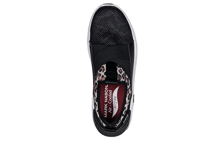 Shop (Women) Skechers Mark Nason Arch Fit 'Black and White' 133290-LPD