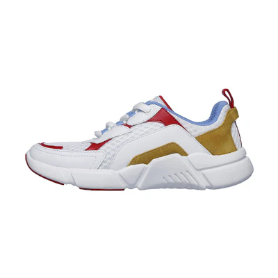 (W) Skechers Mark Nason Los Angeles Block 'White Red'