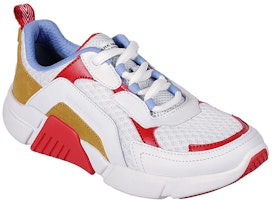 (Women) Skechers Mark Nason Los Angeles Block 'White Red' 68854-WMLT Lookbook (Women) Skechers Mark Nason Los Angeles Block 'White Red' 68854-WMLT